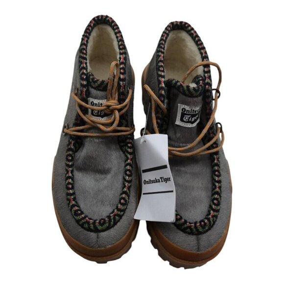 Onitsuka Tiger Shoes Men 6 Gray HMR PEAK Fur Boots Japan Outdoors Gorpcore - Picture 3 of 11
